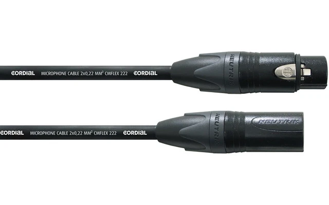 Cordial CPM 5 FM - Cable XLR >> XLR - 5 Metros
